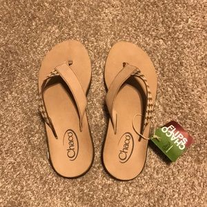 Brand new Chaco flip flops